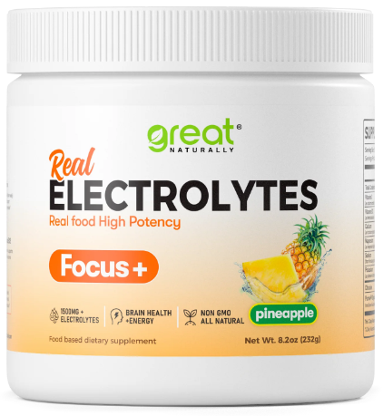 Real Electrolytes Focus+ | Pineapple Image 1