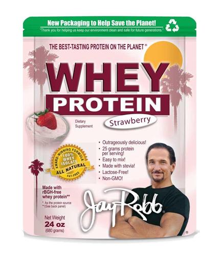 Whey Protein Strwbry 80Oz Image 1