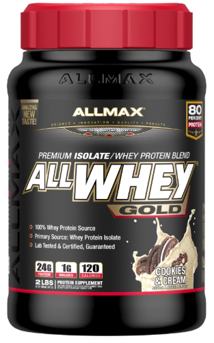 Allwhey Cookies Cream 2 Lbs Image 1