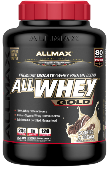 Allwhey Cookies Cream 5 Lbs Image 1