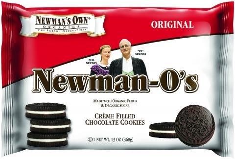 Newman-O's | Creme Filled Chocolate Cookies | Original Image 1