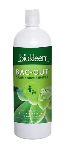 BAC-OUT | Stain + Odor Remover | Lime Essence Image 1