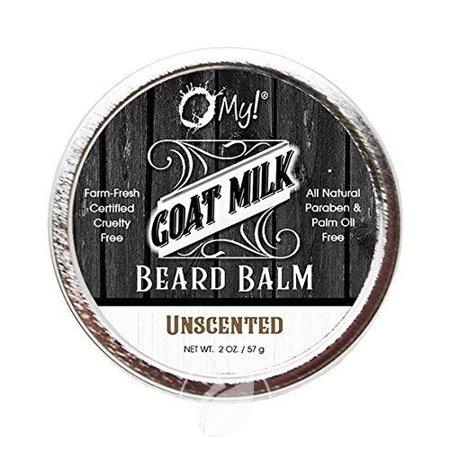 Goat Milk Beard Balm | Fragrance Free Image 1
