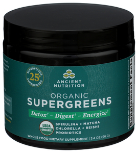 Organic Supergreens Powder Unflavored Image 1