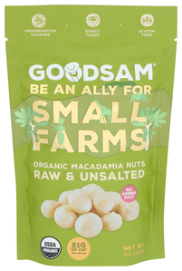 Goodsam Nuts Raw Macadamia 8oz Image 1