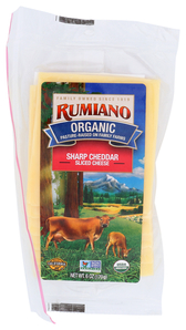 Organic Sharp Cheddar Cheese Image 1
