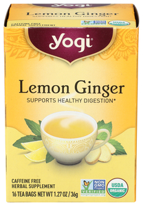Organic Lemon Ginger Tea Image 1