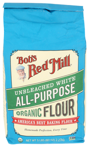 Unbleached White All-Purpose Organic Flour Image 1