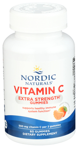 Vitamin C Extra Strength Gummies - Tart Tangerine Image 1