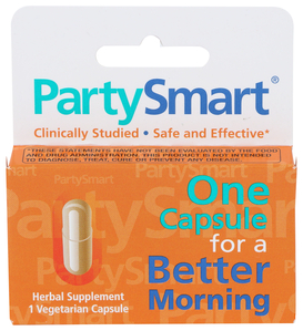 Partysmart Capsules 1 Ct Blister Pack Image 1