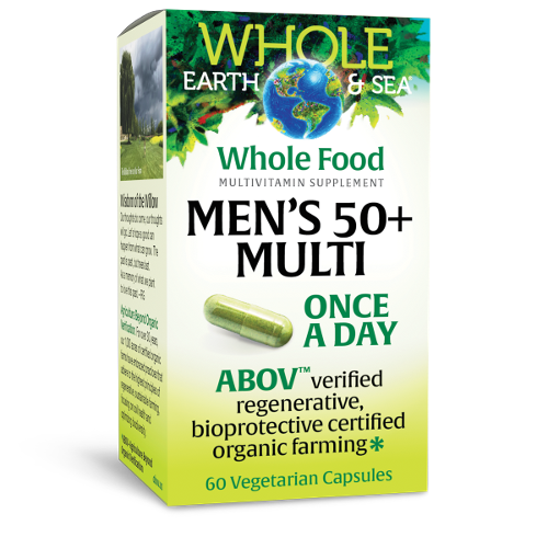 Whole Earth & Sea Men's 50+ Once A Day Multivitamin & Mineral Image 1