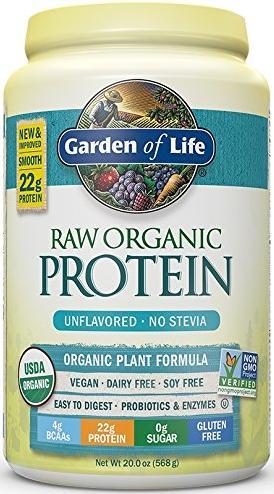 Raw Organic Protein Unflavored Image 1