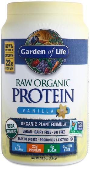 Raw Organic Protein Vanilla Image 1