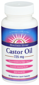 Castor Oil 725 Mg Capsules Image 1
