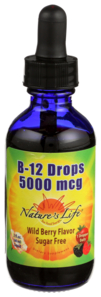 B12 Drops Wildberry 5000 Mcg Image 1