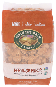 Nature's Path Organic Heritage Flakes Cereal Ecopac Image 1