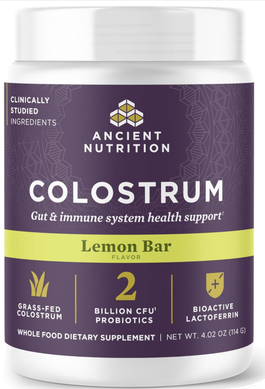 Colostrum Lemon Bar 60 Srv Image 1