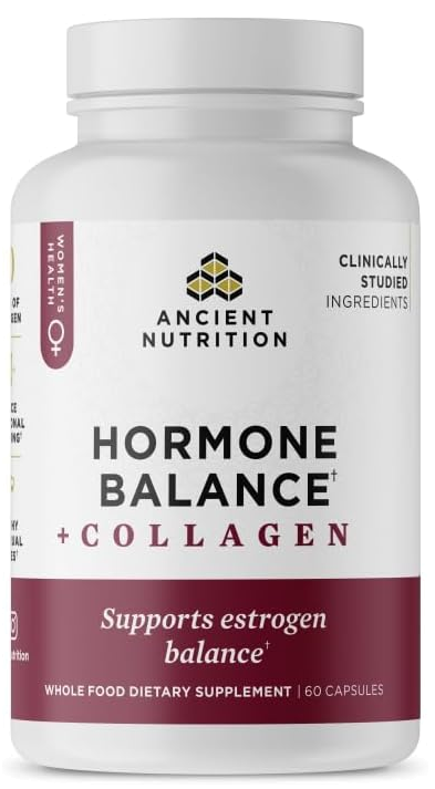 Hormone Balance + Collagen Capsules 60 Ct Image 1