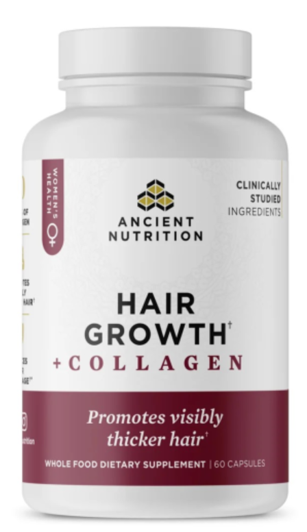 Hair Growth + Collagen Capsules 90 Ct Image 1