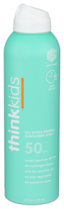 Kids Sheer Mineral Spray Sunscreen SPF 50 Image 1