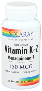 Triple Strength Vitamin K-2 Menaquinone-7 Image 1