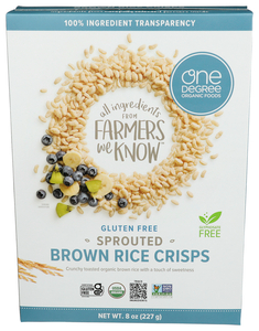 Gluten Free Sprouted Brown Rice Crisps Image 1