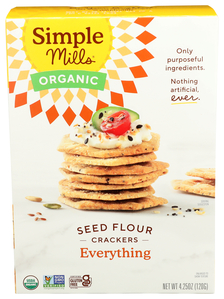 Organic Seed Flour Crackers Image 1