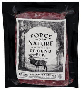 100% Grass Fed Pasture Raised Ground Elk Image 1