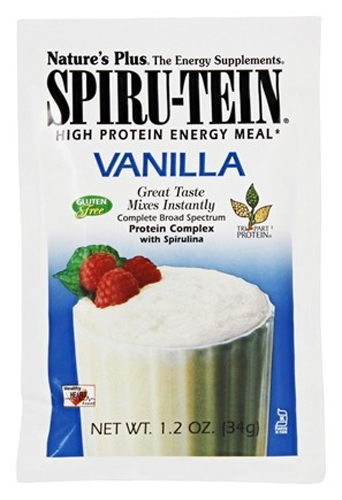 Spiru-tein | High Energy Protein Meal | Vanilla Packet Image 1