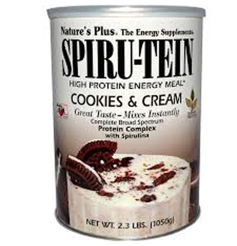 Spiru-tein | High Protein Energy Meal | Cookies & Cream Packet Image 1