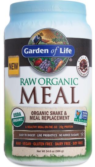 Raw Organic Meal Chocolate Image 1