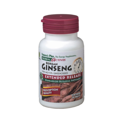 KOREAN GINSENG E/R 1000 MG Image 1
