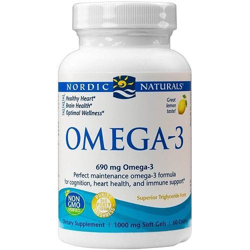 Omega-3 Lemon 60Ct Rtl Image 1