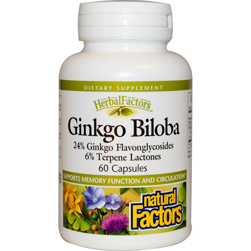 GINKGO BILOBA 60MG 24% FLAVONO Image 1