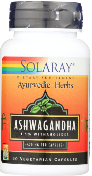 ASHWAGANDHA EXTRACT 60CT 470MG Image 1