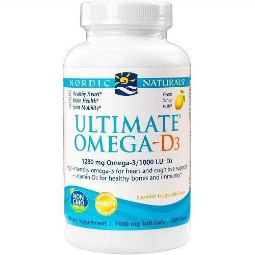 Ultimate Omega D3 120Ct Rtl Image 1