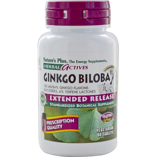 E/R GINKGO BILOBA 120 MG 60 Image 1