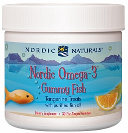 Nordic Omega-3 Gummy Fish 30Ct Image 1