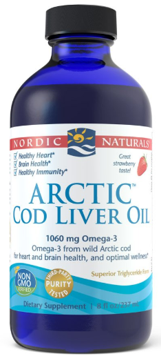Arctic Cod Liver Oil Strawberr Image 1
