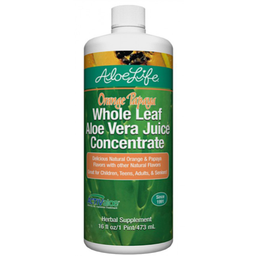 Aloe Life Orange Papaya Aloe Juice Image 1