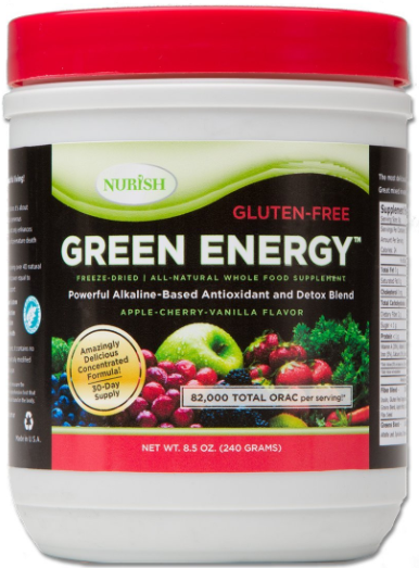 NURISH GREEN ENERGY APPLE CHER Image 1
