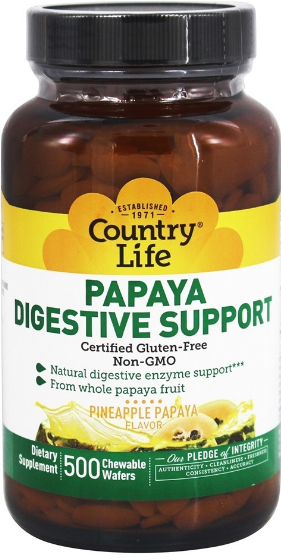 Papaya Chewable Wafers Image 1