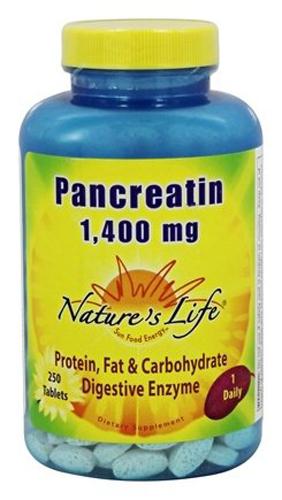 PANCREATIN 250CT 1400MG Image 1