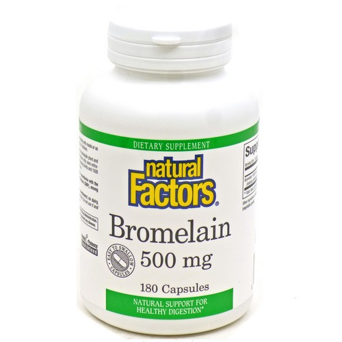 BROMELAIN 500 MG 180 CAP Image 1