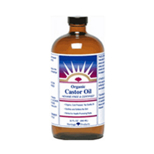 CASTOR OIL ORGANIC 16OZ Image 1