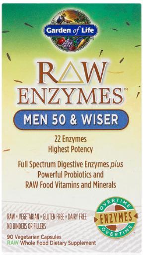 Raw Enzymes Men 50 & Wiser Image 1