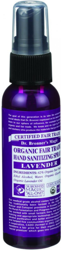 LAVENDER HAND SANITIZER Image 1