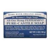 peppermint castile bar soap Image 1