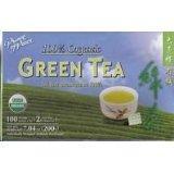 ORG GREEN TEA 100 TEA BAGS Image 1