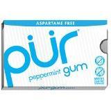 Pur Gum Peppermint | 9 Pieces | Aspartame Free Image 1